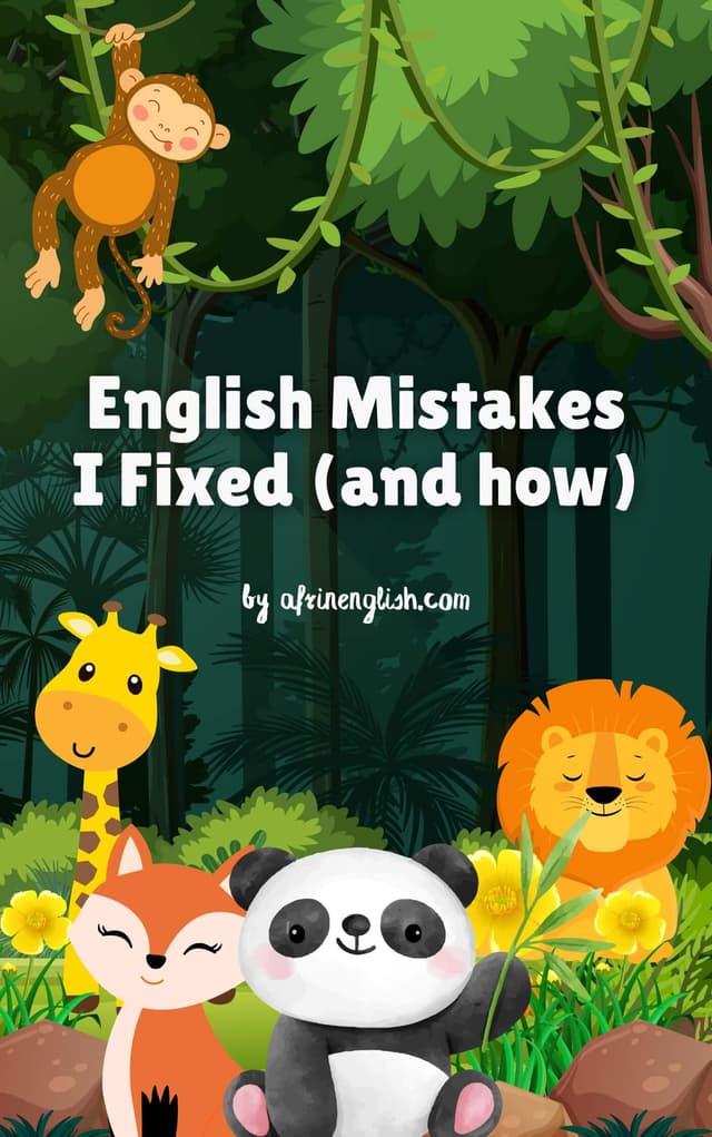 English Mistakes Guide